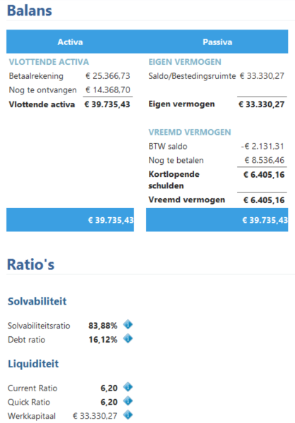 Penningmeester Support